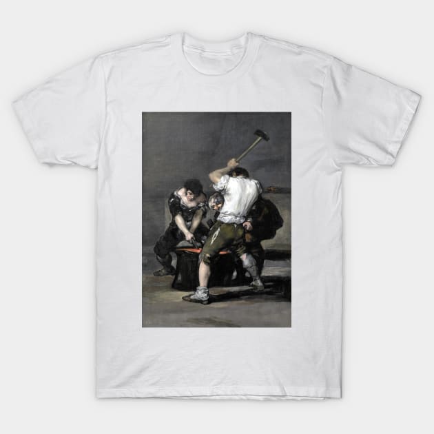 Francisco Goya The Forge T-Shirt by pdpress